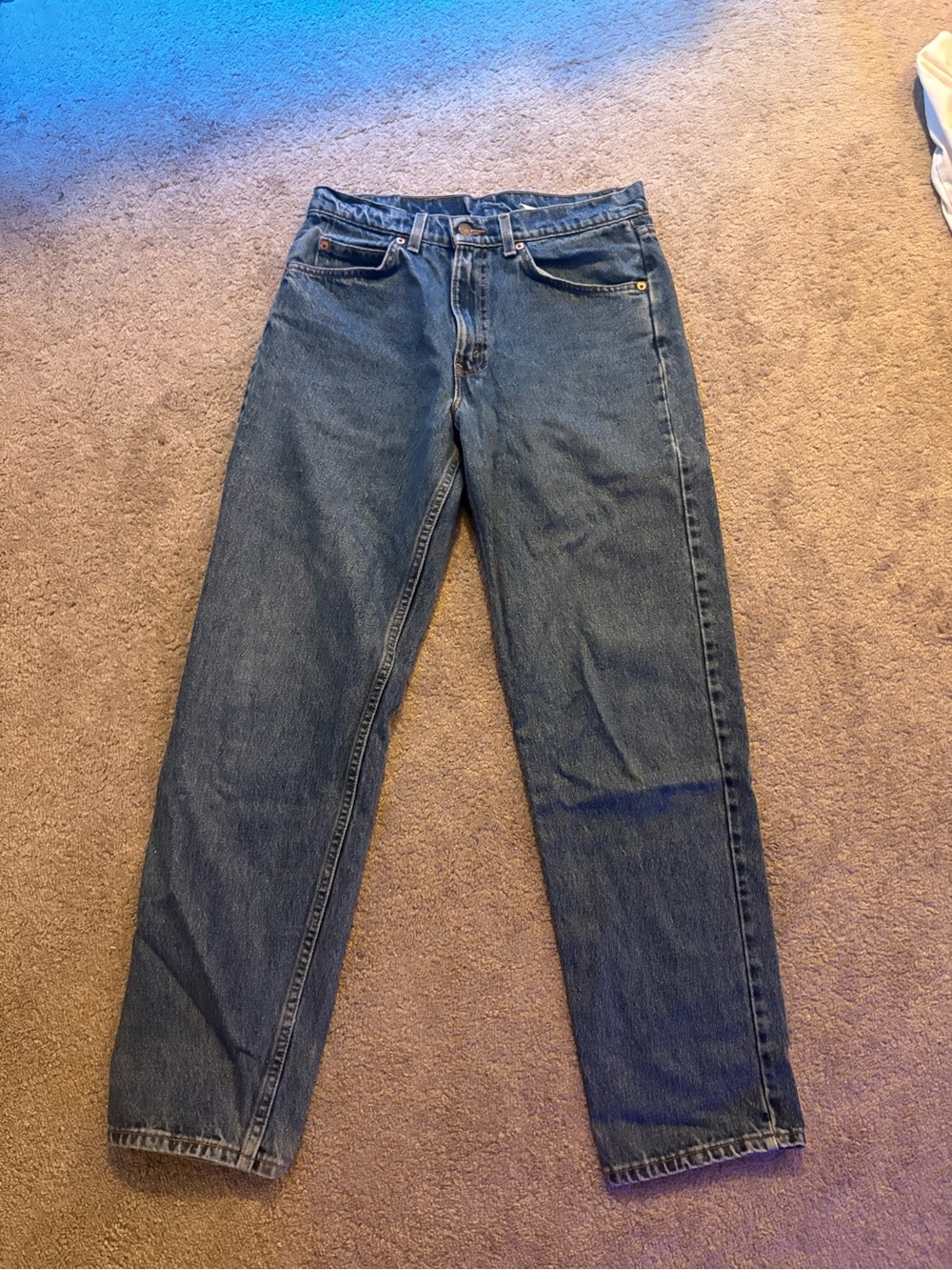 Men's Blue Levi Relaxed-Fit Jeans 31x30